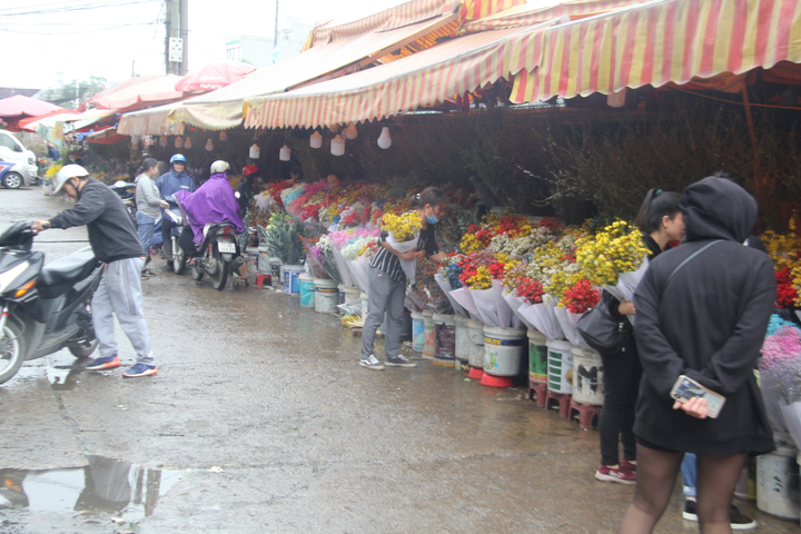 Hà Nội: Sát Tết Canh Tý, giá hoa chợ Quảng An tăng từng ngày - 1