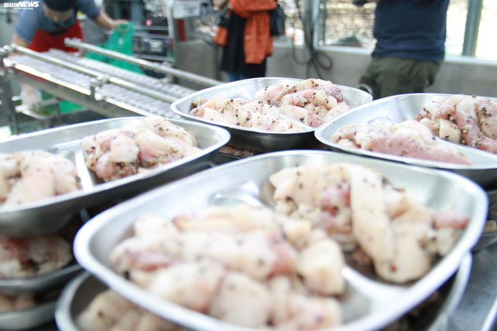 Cận cảnh quy trình sản xuất bánh chưng bằng máy ở TP.HCM - 6