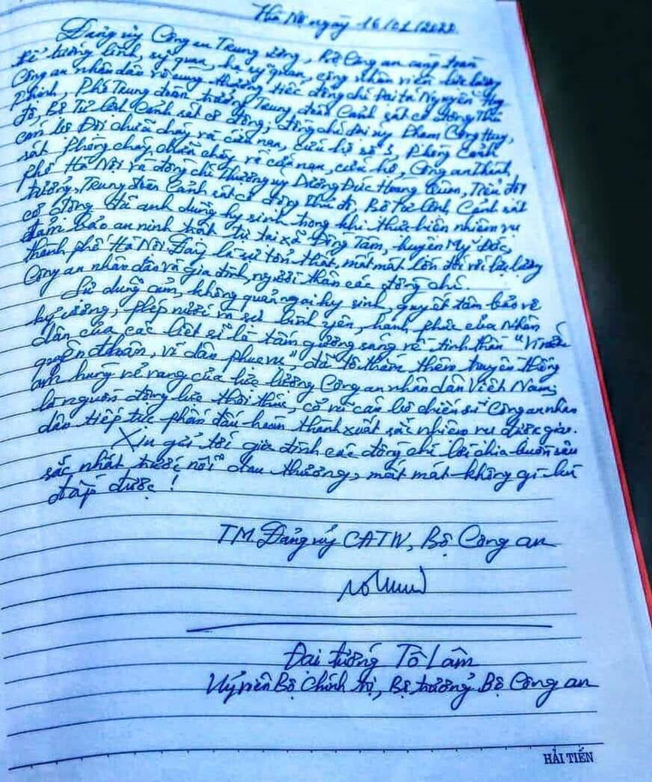 Xúc động lời tiễn biệt của Thủ tướng trong sổ tang 3 chiến sĩ hy sinh ở Đồng Tâm - 2