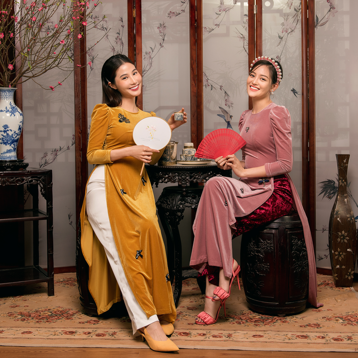 Diễm My 9X lần đầu chụp ảnh áo dài bên dàn diễn viên hot của miền Bắc - 7