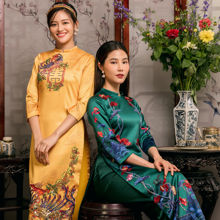 Diễm My 9X lần đầu chụp ảnh áo dài bên dàn diễn viên hot của miền Bắc - 3