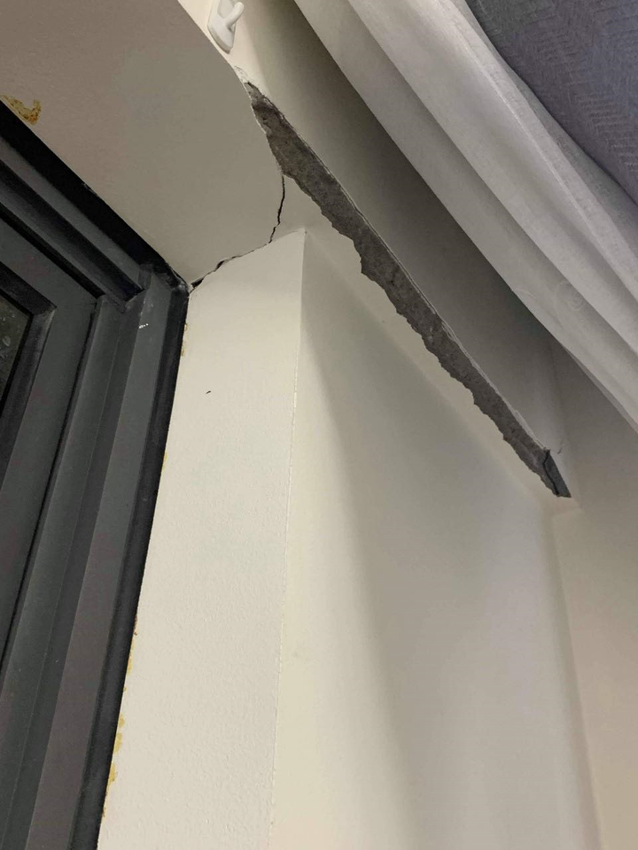 Hà Nội: Chung cư cao cấp Golden Palm chi chít vết nứt, chủ nhà nơm nớp lo - 1