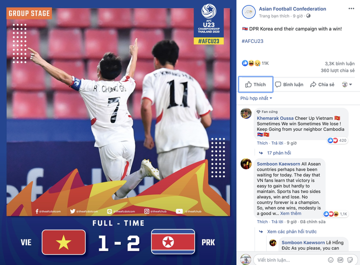 U23 Việt Nam bị loại, CĐV Thái Lan hả hê: 'Cuối cùng ngày này cũng đến' - 1