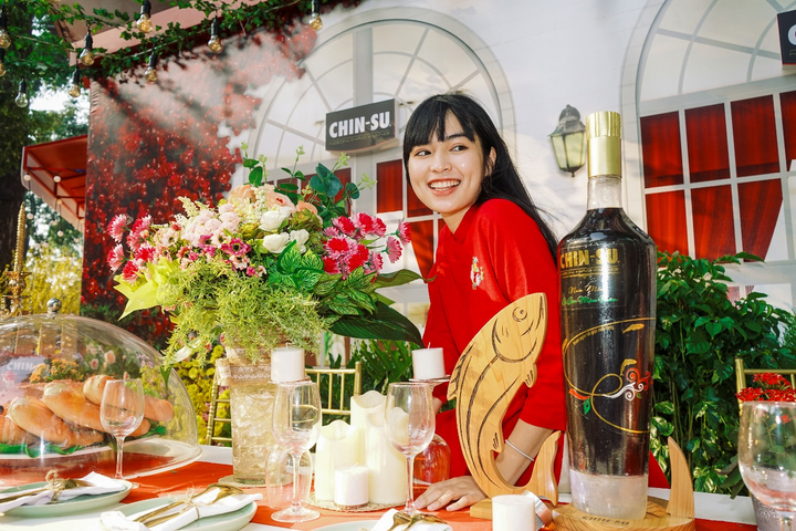 Mê mẩn ngắm hot girl Mắt Biếc check-in với các siêu phẩm tại Góc Phố Xuân CHIN-SU 2020 - 5