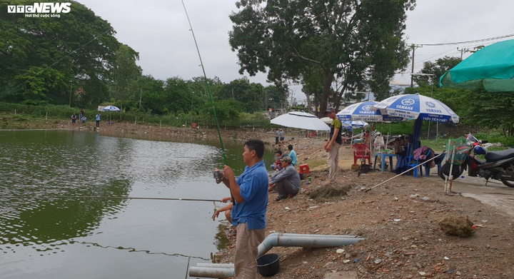 Nhộn nhịp 'câu cá âm phủ' ở nghĩa trang Bình Hưng Hoà - 3