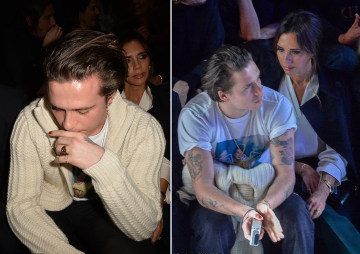 Gia đình David Beckham nổi bật khi cùng dự show thời trang - 4