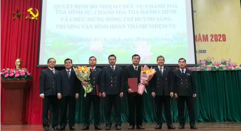 Ông Lê Thành Văn làm Chánh tòa Hình sự TAND cấp cao TP.HCM - 1