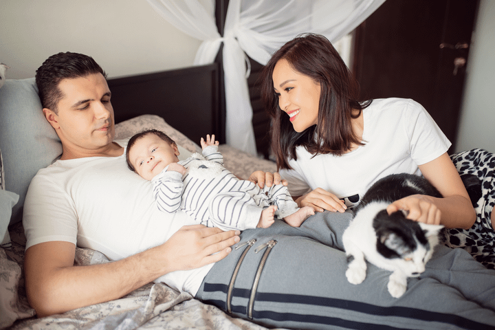 Hình ảnh hạnh phúc của vợ chồng Phương Mai bên con trai - 2