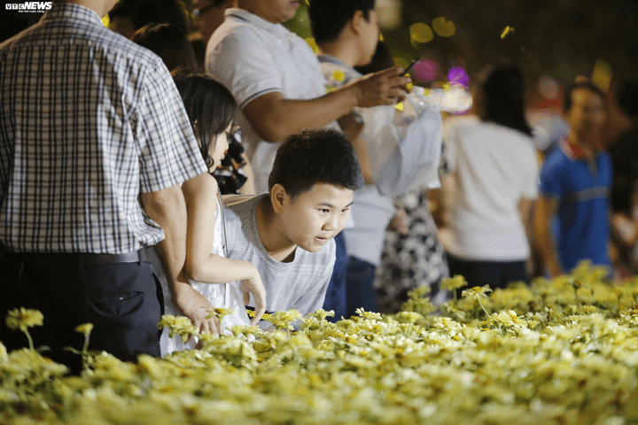 Hàng nghìn du khách tham dự lễ khai mạc đường hoa Nguyễn Huệ trong đêm - 8