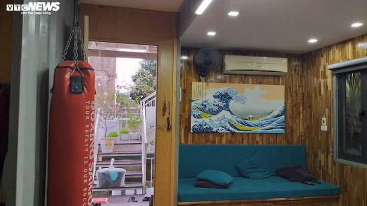 Đón Tết trong ngôi nhà bằng thùng container độc đáo ở Hà Tĩnh - 6