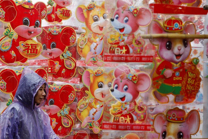 Ảnh: Người châu Á chuẩn bị đón Tết Nguyên đán - 7