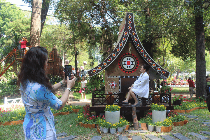 Ngắm đàn chuột đáng yêu trong Hội hoa xuân TP.HCM - 10