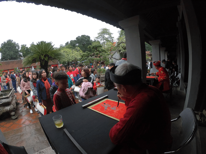 Người Hà Nội dập dìu đi xin chữ đầu Xuân - 6