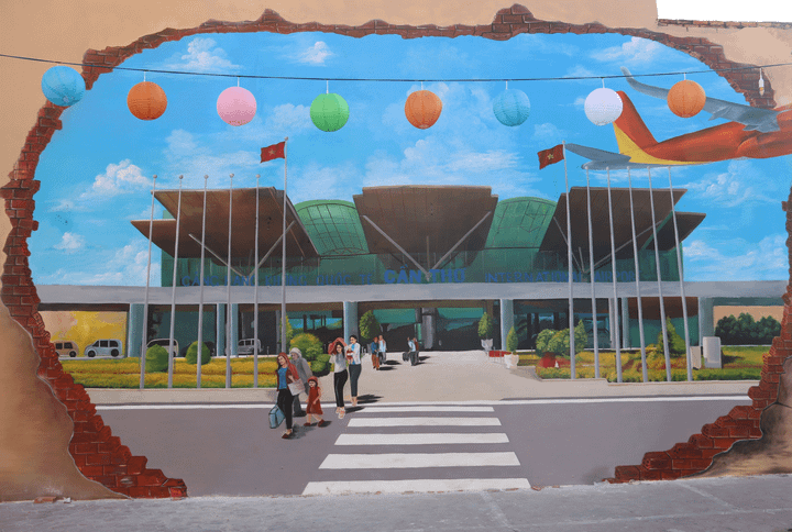 Khách du xuân thích thú với con đường bích họa Cần Thơ xưa và nay - 4