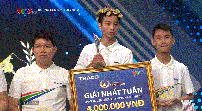 10X Quảng Trị có điểm số lọt top 5 Olympia năm thứ 20 - 1