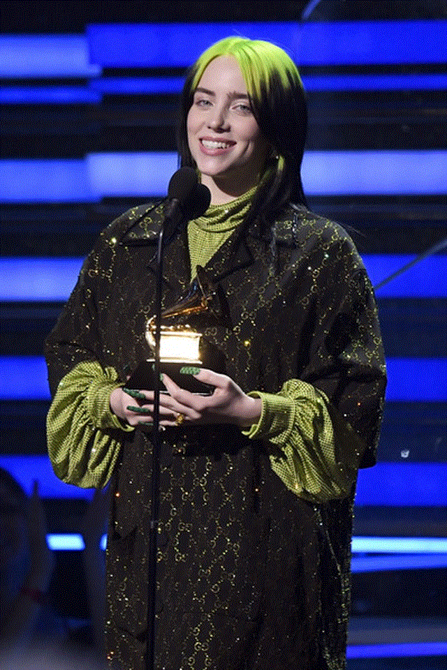 Billie Eilish thắng lớn tại lễ trao giải Grammy 2020 - 1