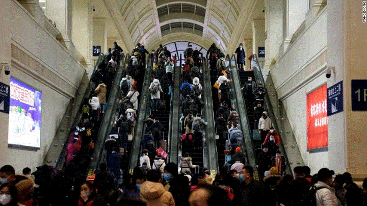 5 triệu người 'đào thoát' khỏi Vũ Hán trước lệnh phong tỏa - 1