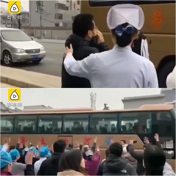 Những khoảnh khắc đầy xúc động của các y bác sĩ từ vùng tâm dịch corona - 4