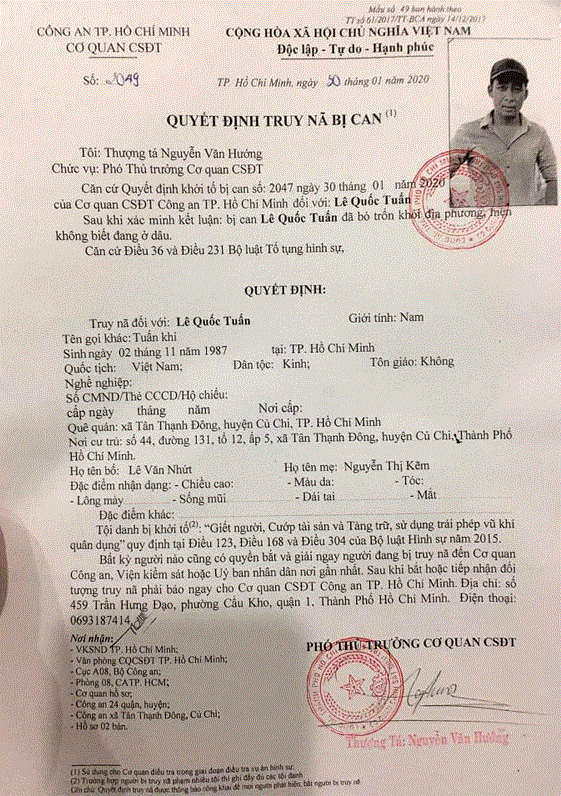 Quân đội hỗ trợ vây bắt nghi can bắn chết 5 người ở Củ Chi - 5