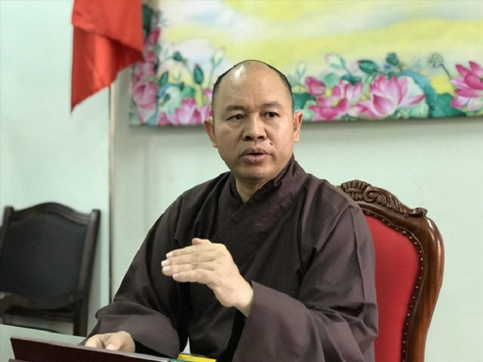 Thượng tọa Thích Đức Thiện: Đeo khẩu trang đi lễ chùa không ảnh hưởng tâm linh - 1