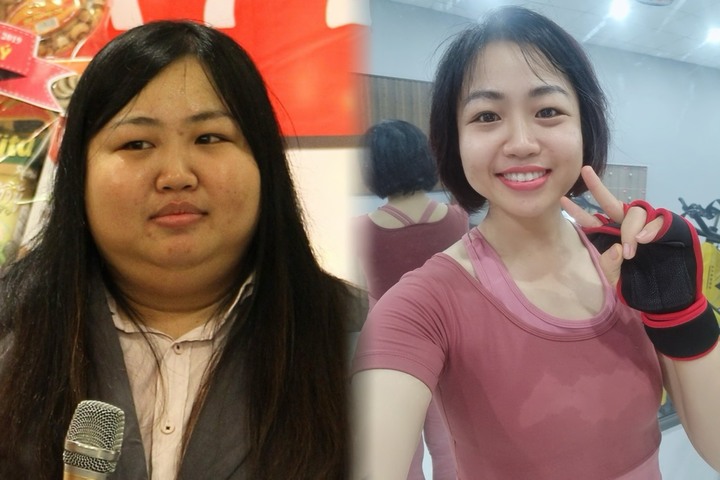 Người phụ nữ lột xác ngoạn mục sau khi ‘vứt bỏ’ 34 kg mỡ thừa trong một năm