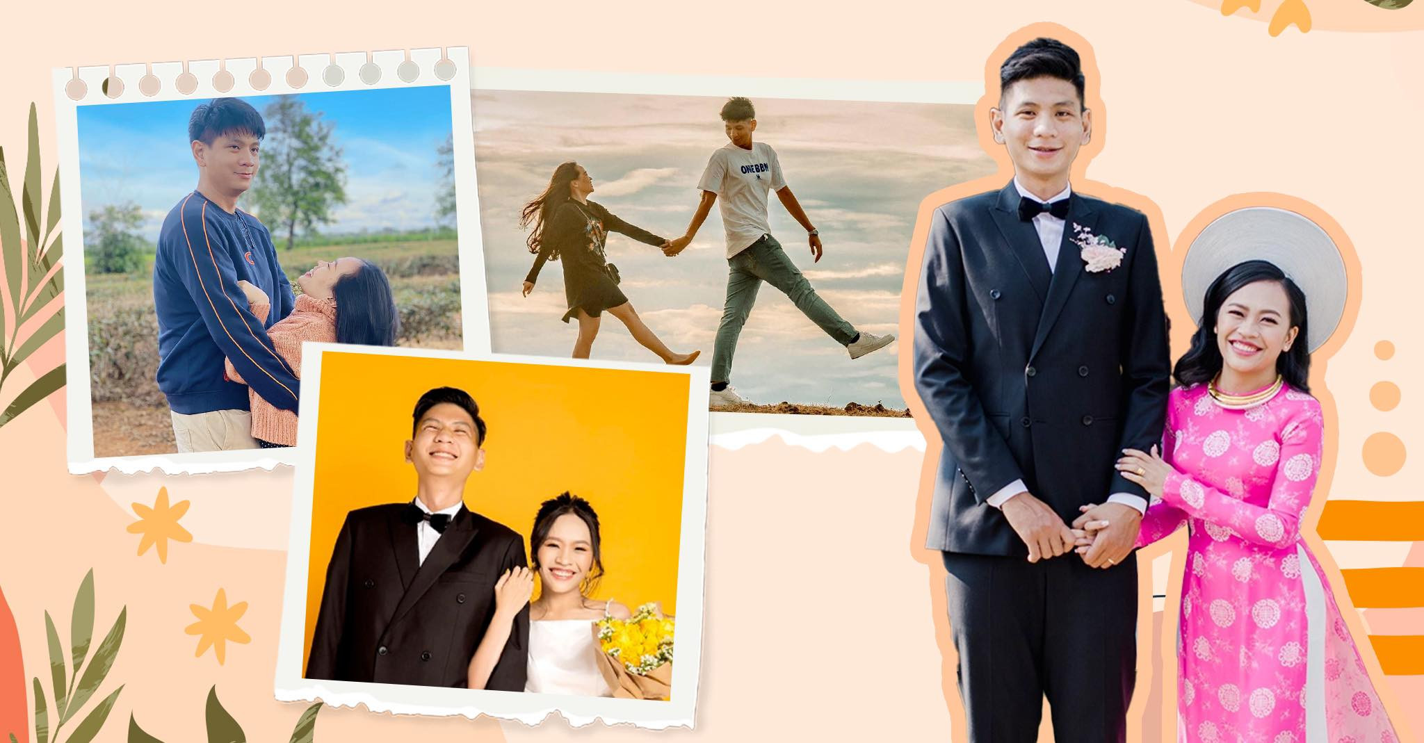 Chuyện tình của chàng 'kều' 1m98 và nàng 'nấm lùn' 1m53 