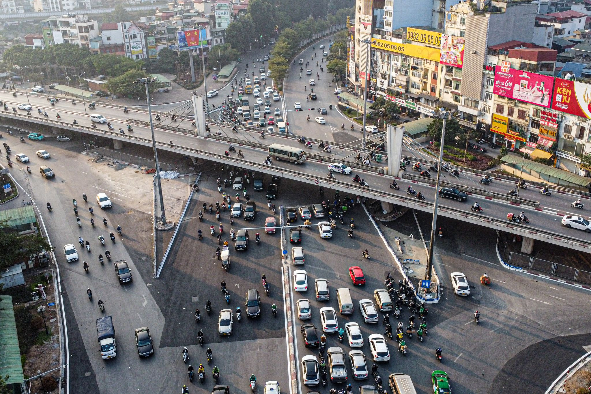 Hà Nội sẽ mở rộng đường Láng, xây đường trên cao từ Ngã Tư Sở đến Cầu Giấy