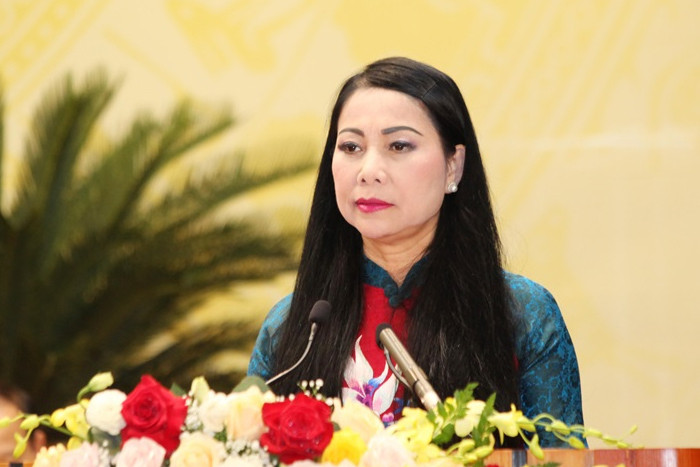 Tạm đình chỉ nhiệm vụ đại biểu Quốc hội với Bí thư Vĩnh Phúc Hoàng Thị Thúy Lan