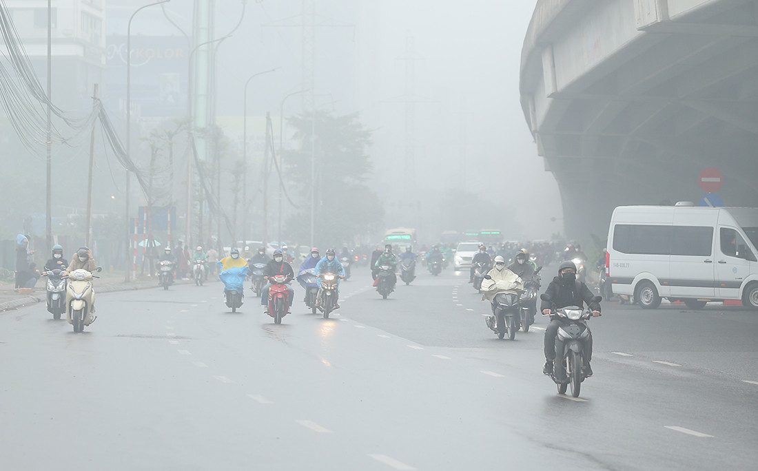 Dự báo thời tiết ngày 17/3: Mưa phùn nồm ẩm và sương mù bao trùm Đông Bắc Bộ