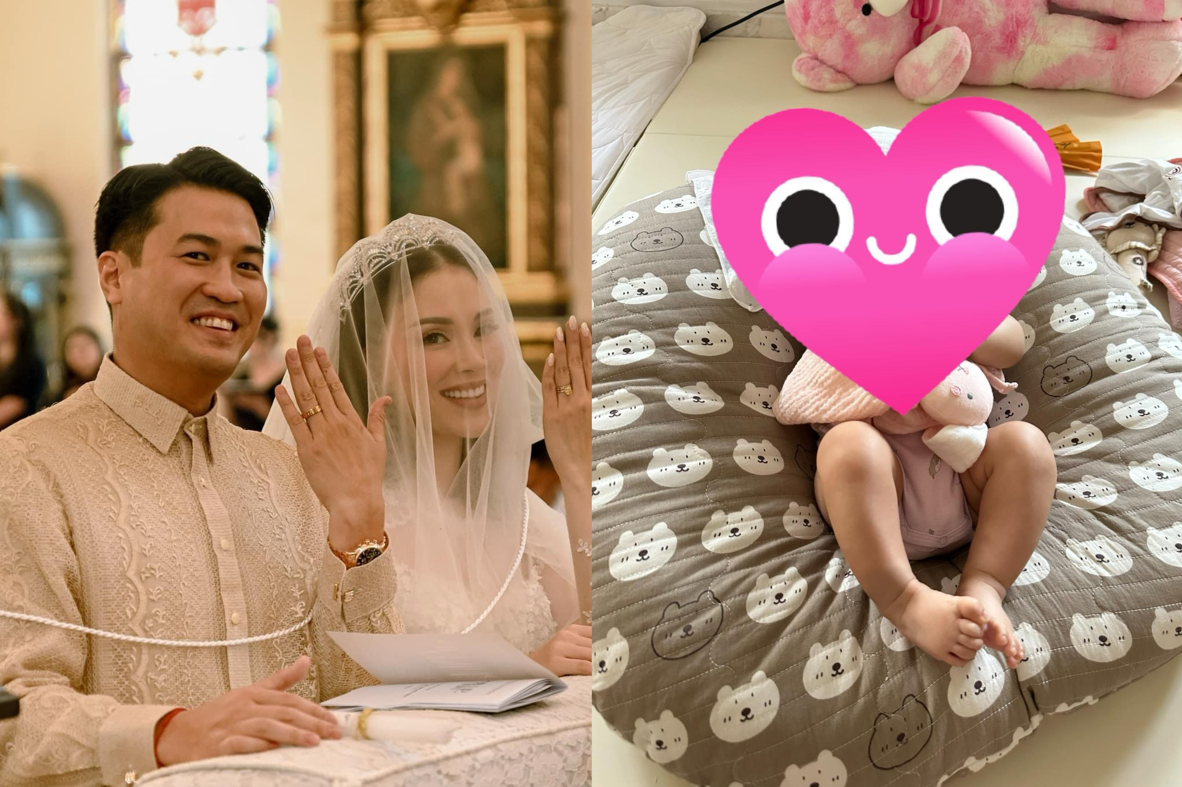 Kỷ niệm 1 năm ngày cưới với Linh Rin, Phillip Nguyễn hé lộ hình ảnh con gái