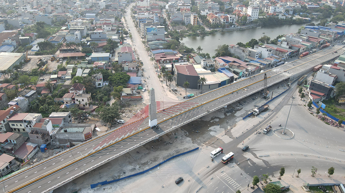 Diện mạo cầu vượt gần 690 tỷ đồng qua 'điểm đen' ùn tắc ở Hải Phòng 