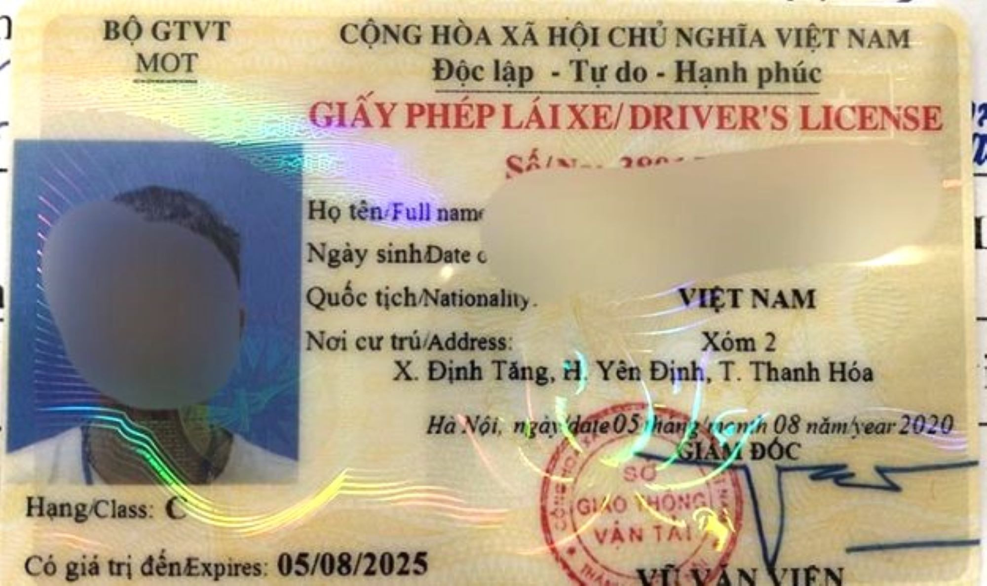 Bằng lái xe hạng C được lái những loại xe nào?