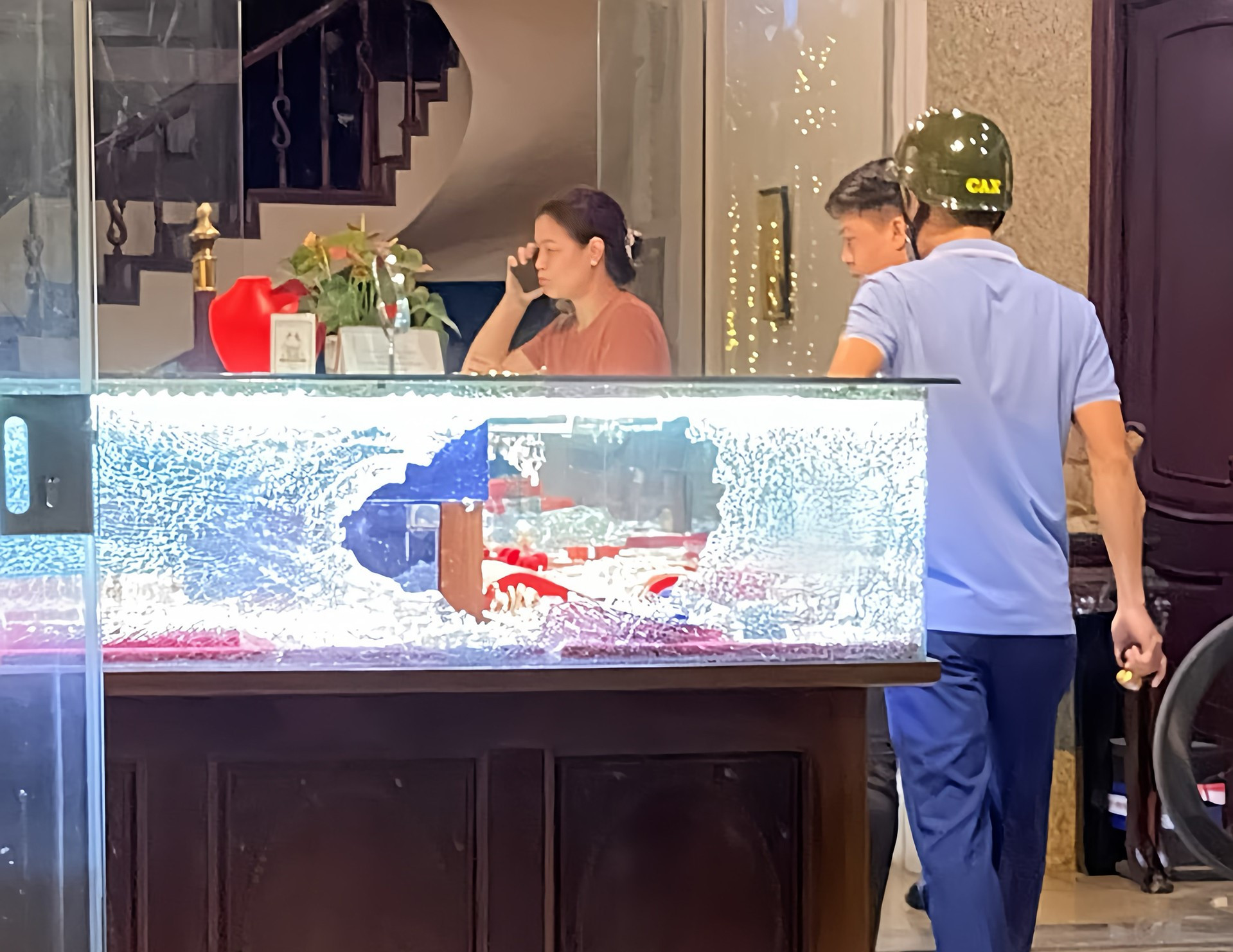 Bắt kẻ đi ôtô, dùng búa cướp tiệm vàng ở Hà Tĩnh