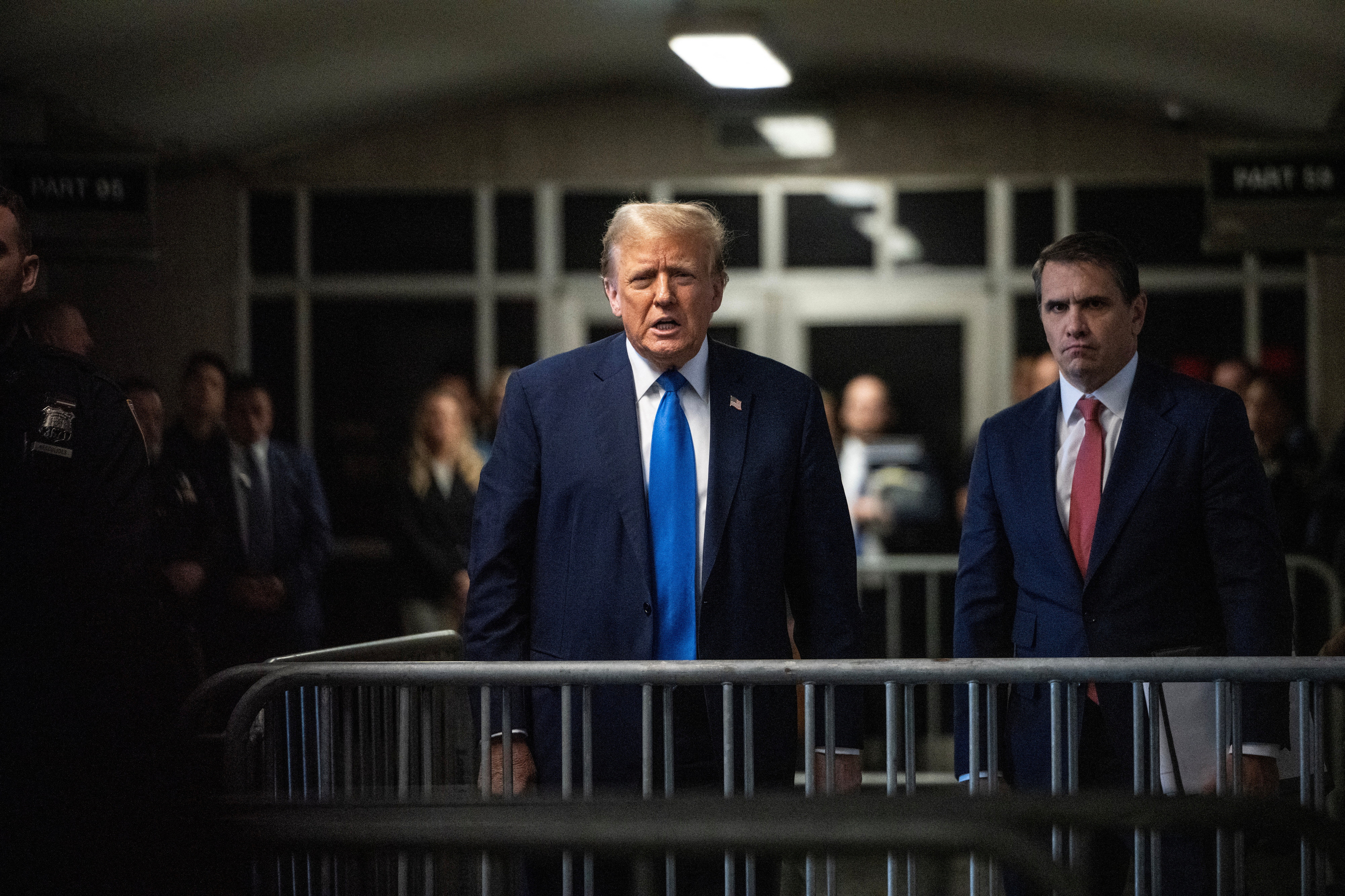 Ngày đầu xét xử ông Trump ở New York