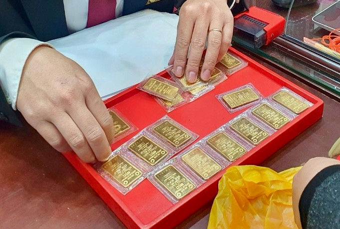 Đấu thầu thành công 3.400 lượng vàng, giá hơn 81 triệu đồng/lượng