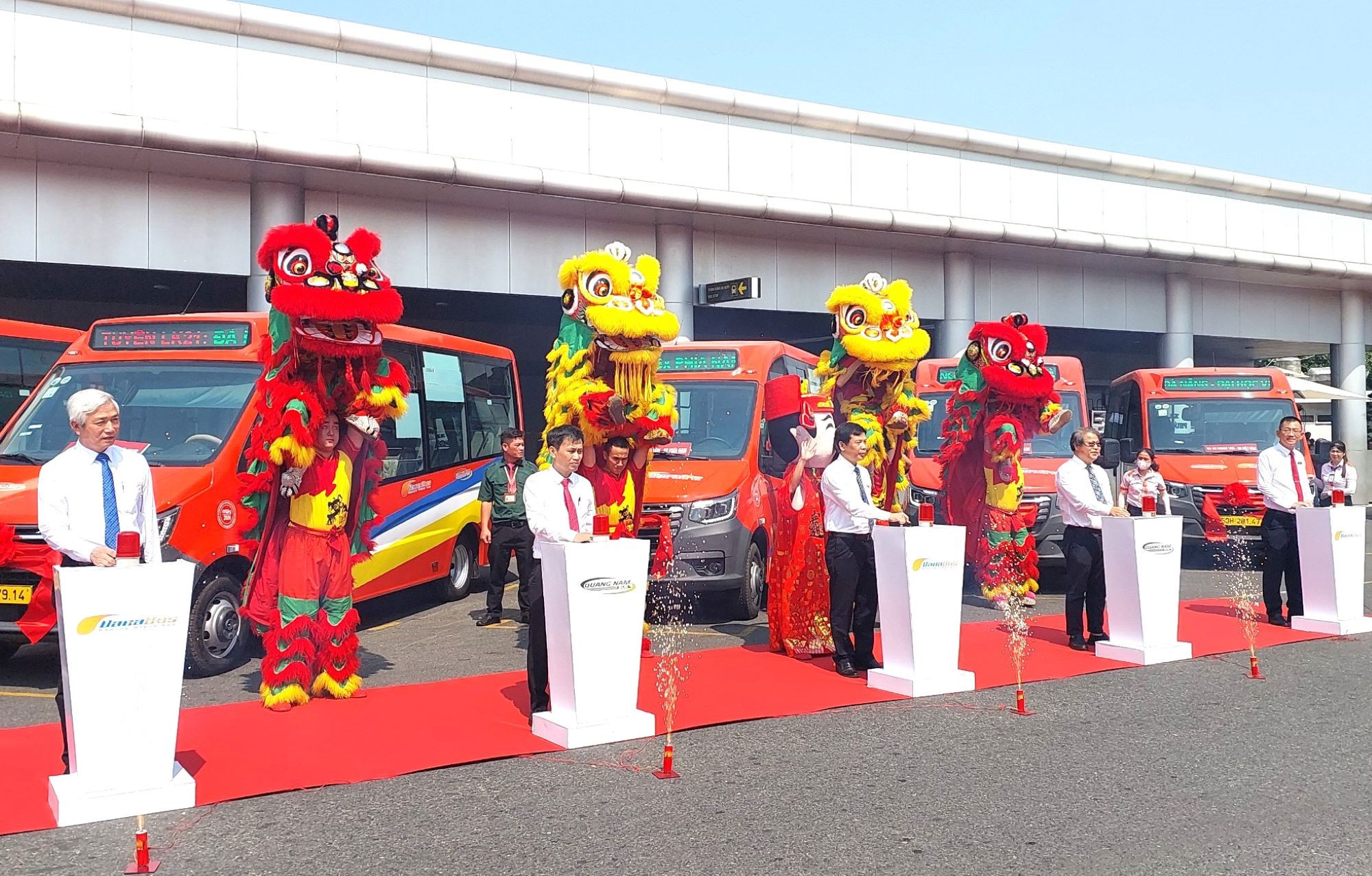 Mở lại tuyến xe buýt Đà Nẵng-Quảng Nam sau 3 năm dừng hoạt động