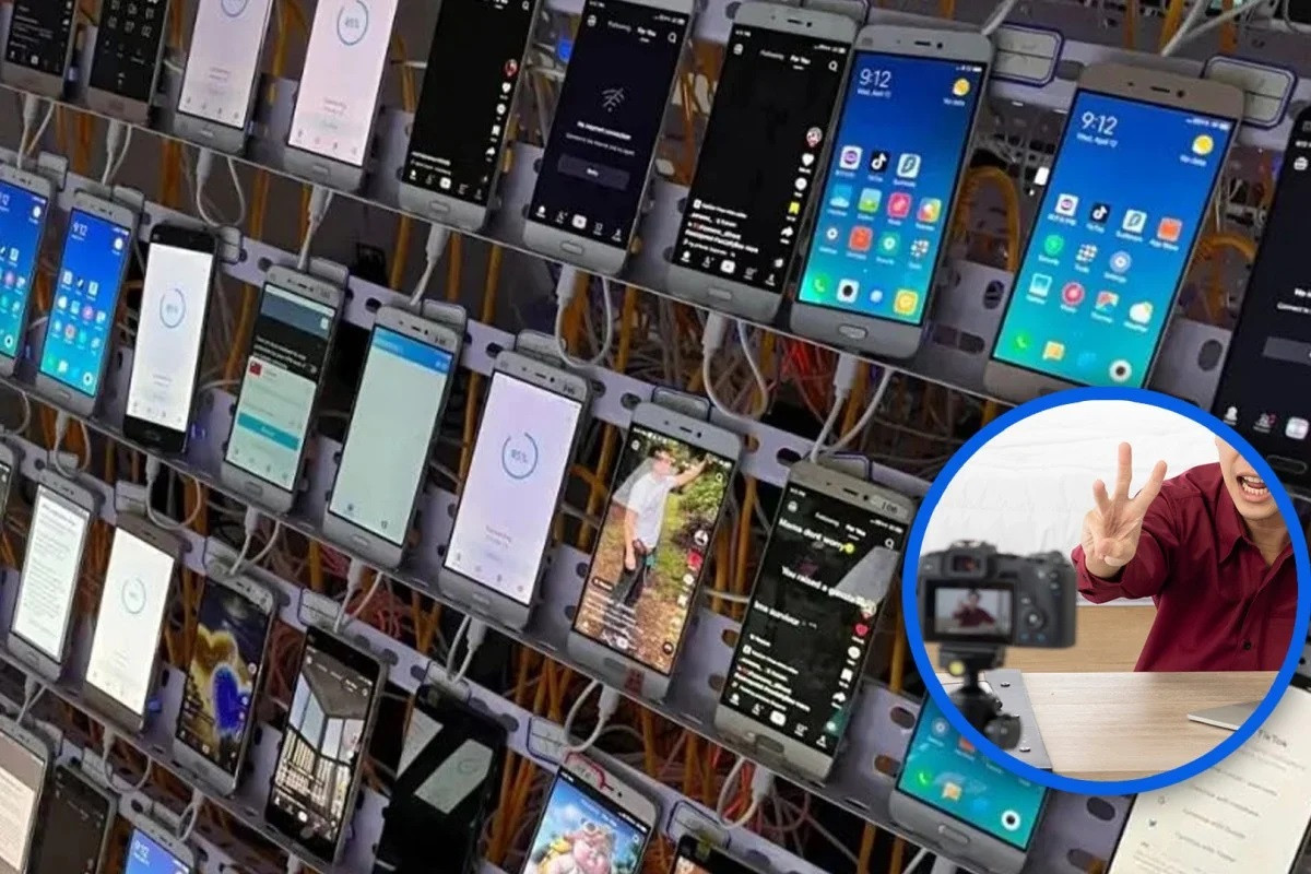 Đi tù sau khi kiếm gần 11 tỷ đồng nhờ dùng 4.600 điện thoại 'cày' view ảo