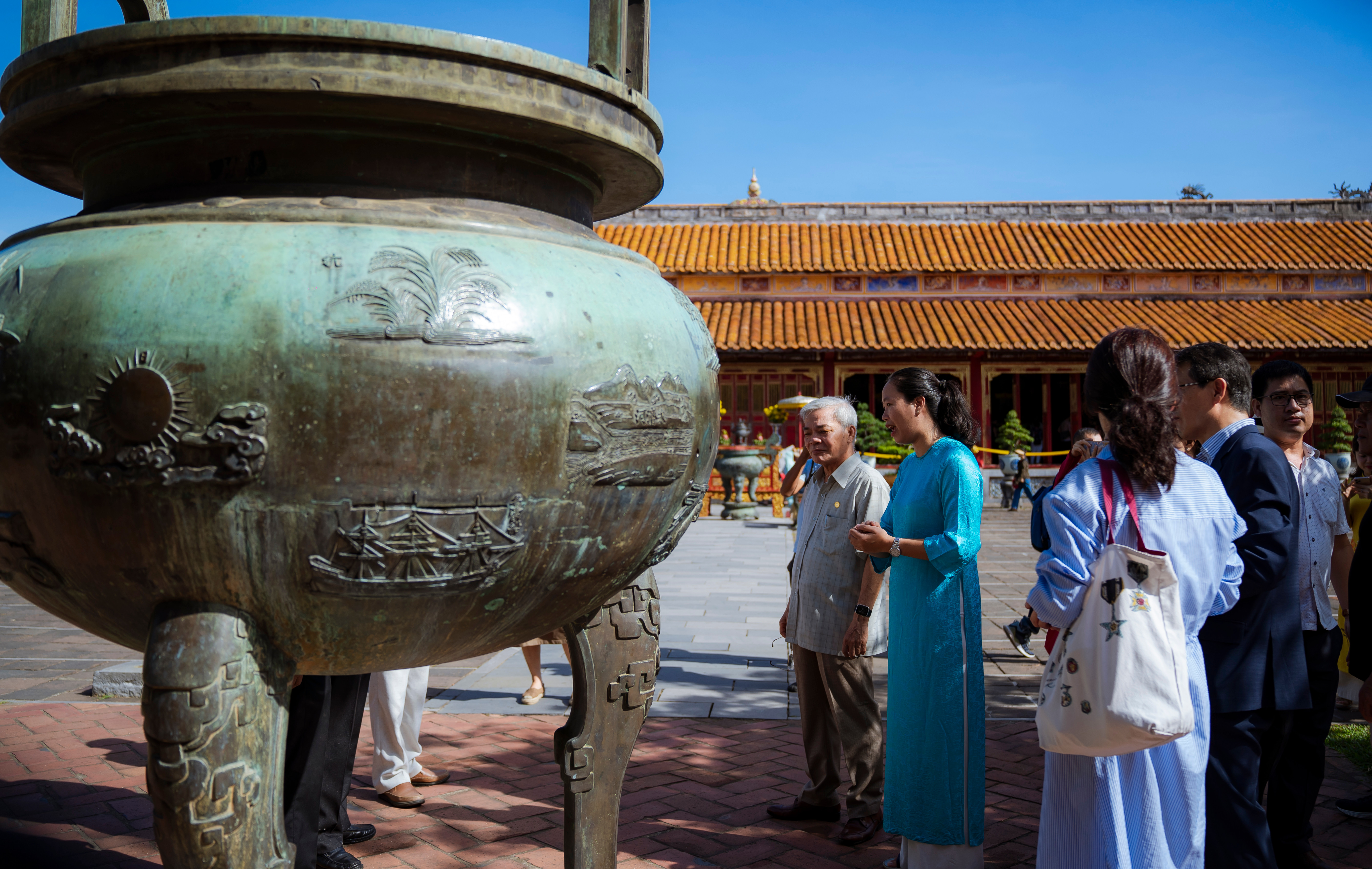 Bản đúc nổi trên Cửu đỉnh Hoàng cung Huế được vinh danh di sản tư liệu thế giới