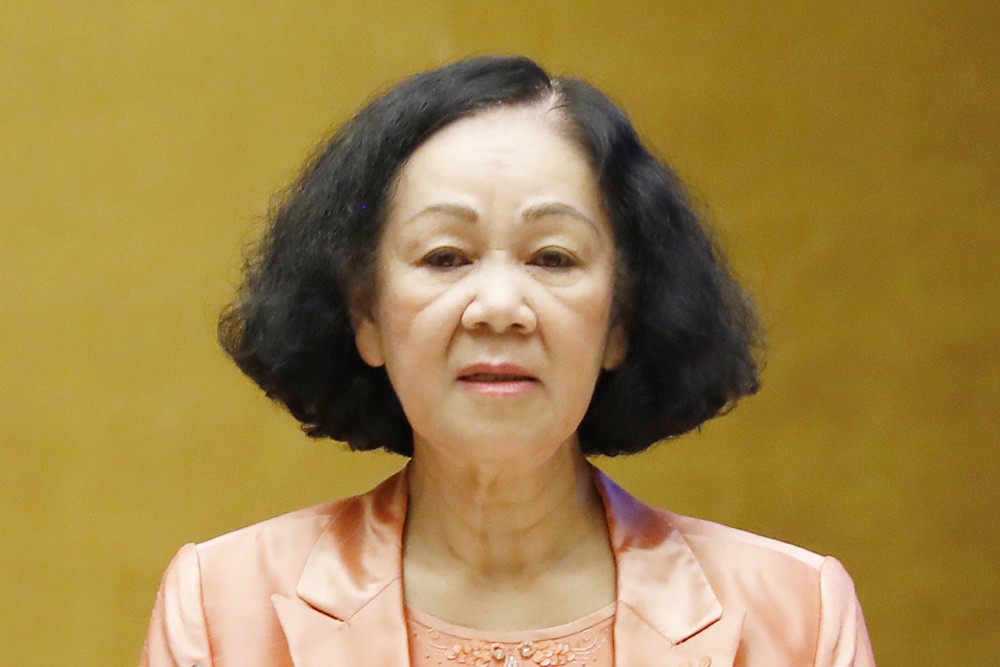 Trung ương Đảng đồng ý để bà Trương Thị Mai thôi giữ các chức vụ, nghỉ công tác