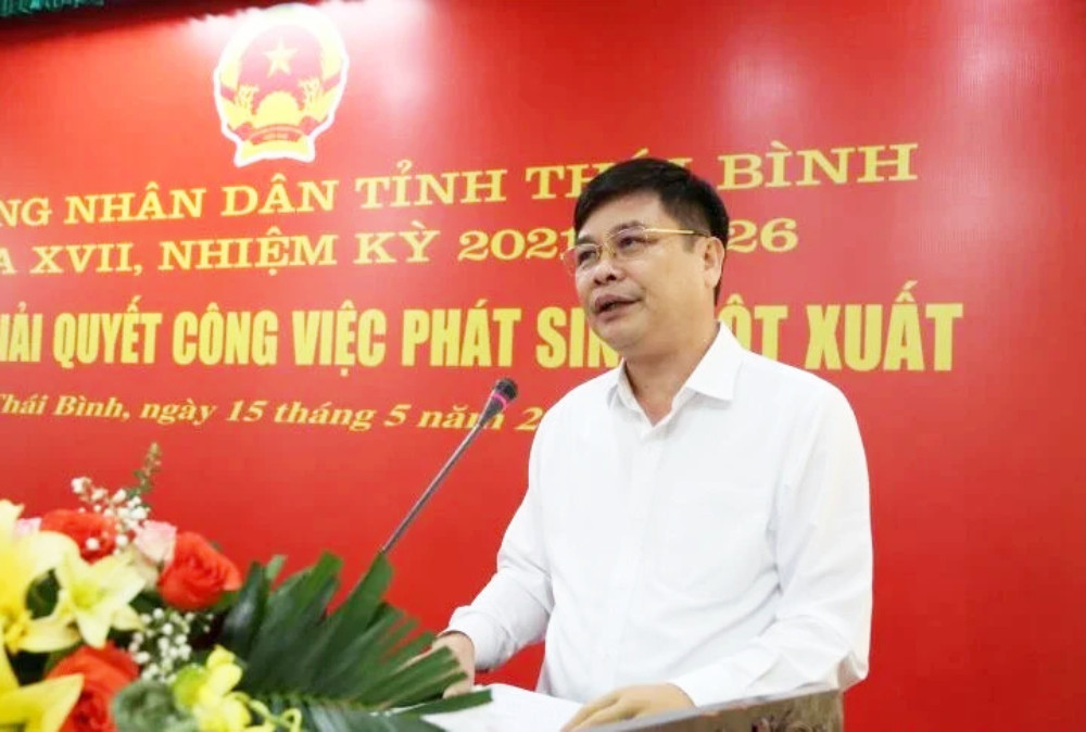 Giám đốc Sở Nội vụ giữ chức Phó Chủ tịch UBND tỉnh Thái Bình