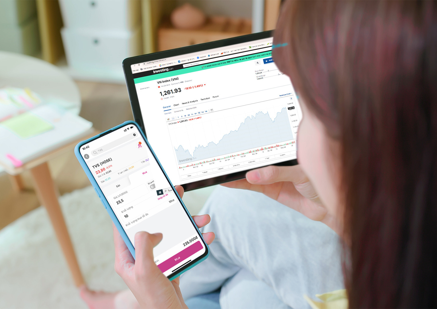 Ví điện tử đầu tiên của Việt Nam mở giao dịch chứng khoán