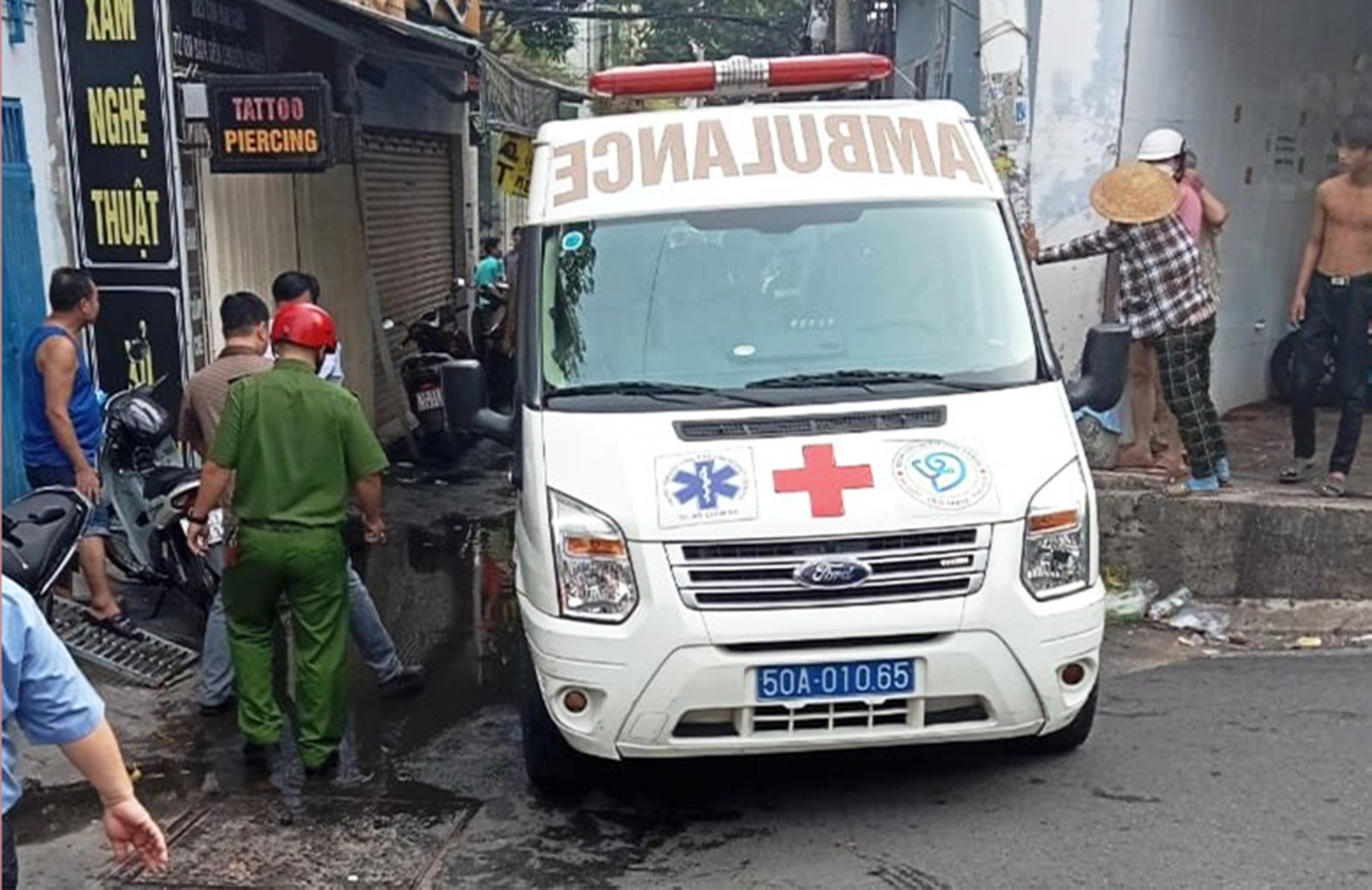 Cháy nhà trong hẻm ở TP.HCM, 1 người chết