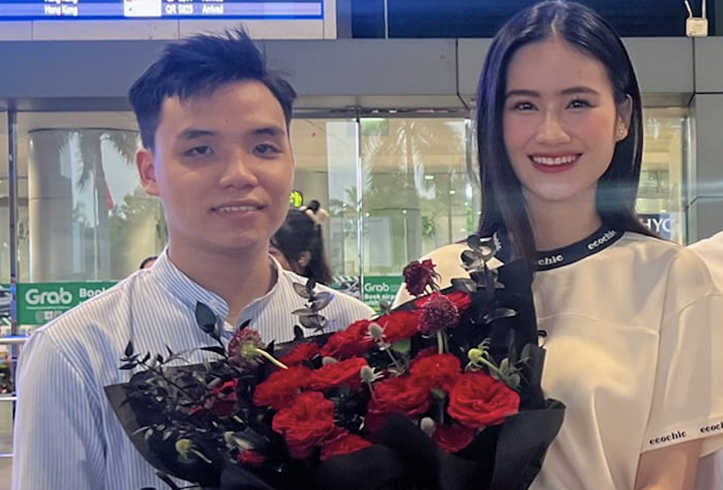 Hoa hậu Ý Nhi về nước