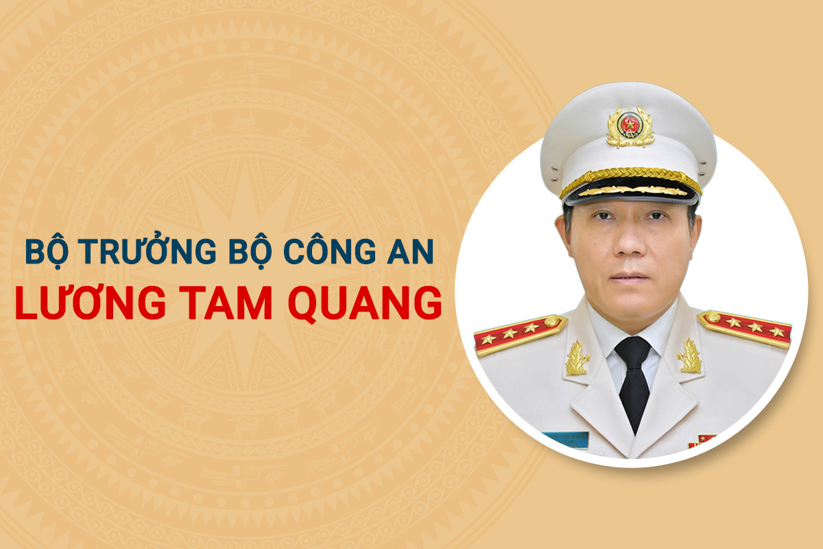 Infographic: Sự nghiệp tân Bộ trưởng Bộ Công an Lương Tam Quang