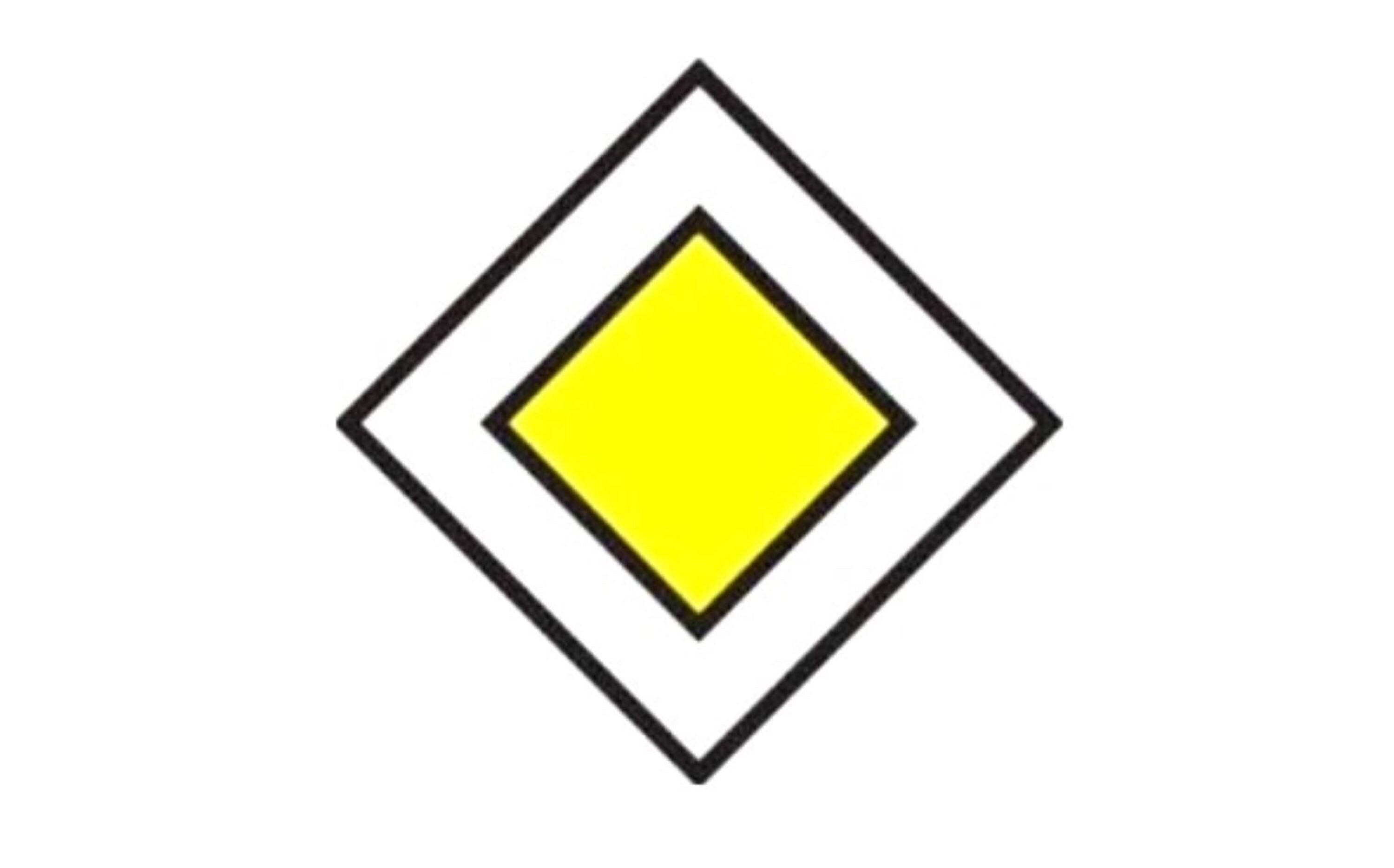 Cách nhận biết biển báo bắt đầu đường ưu tiên?