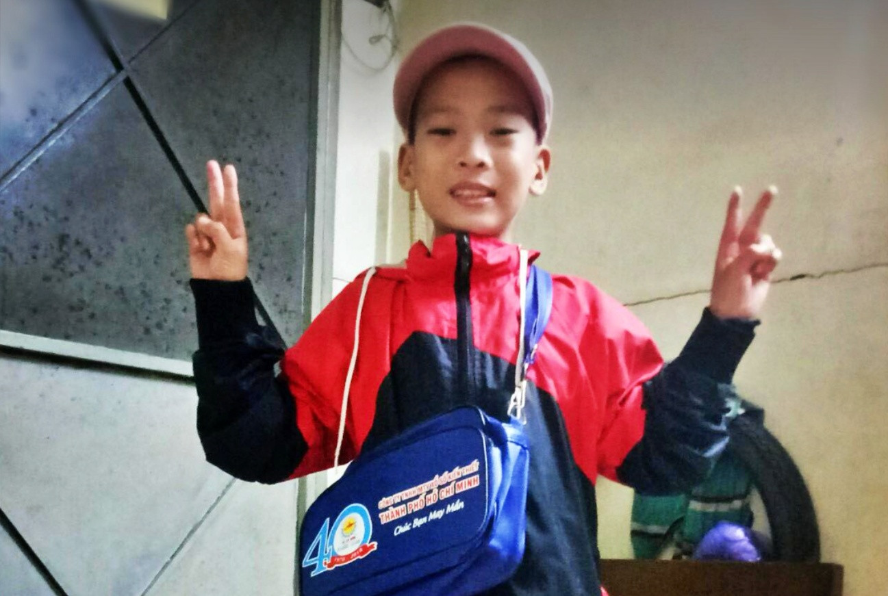 TP.HCM: Bé trai mất tích nhiều ngày khi đi bán vé số thay mẹ bị ung thư