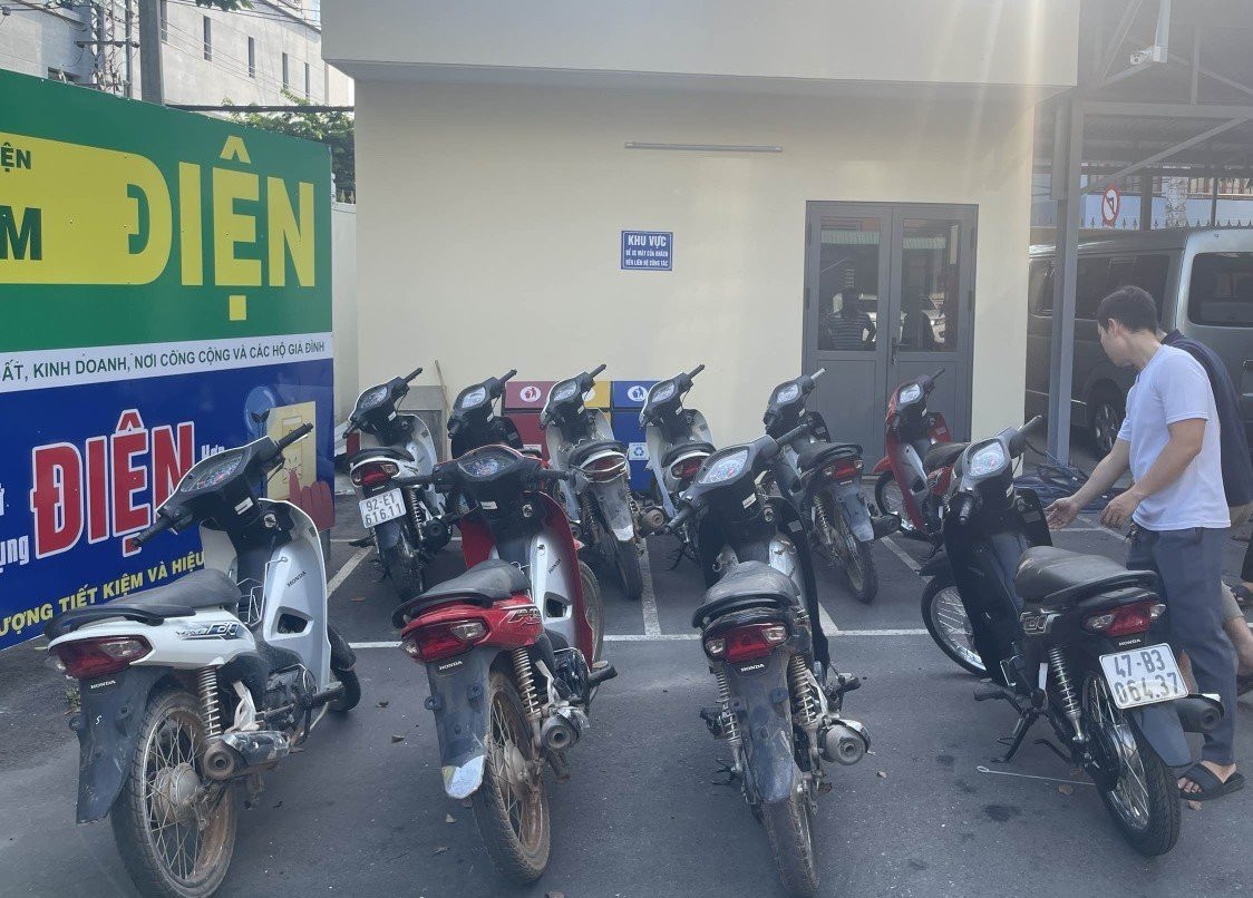 Bắt nhóm 'đạo chích' trộm hơn 20 xe máy ở TP Đà Nẵng