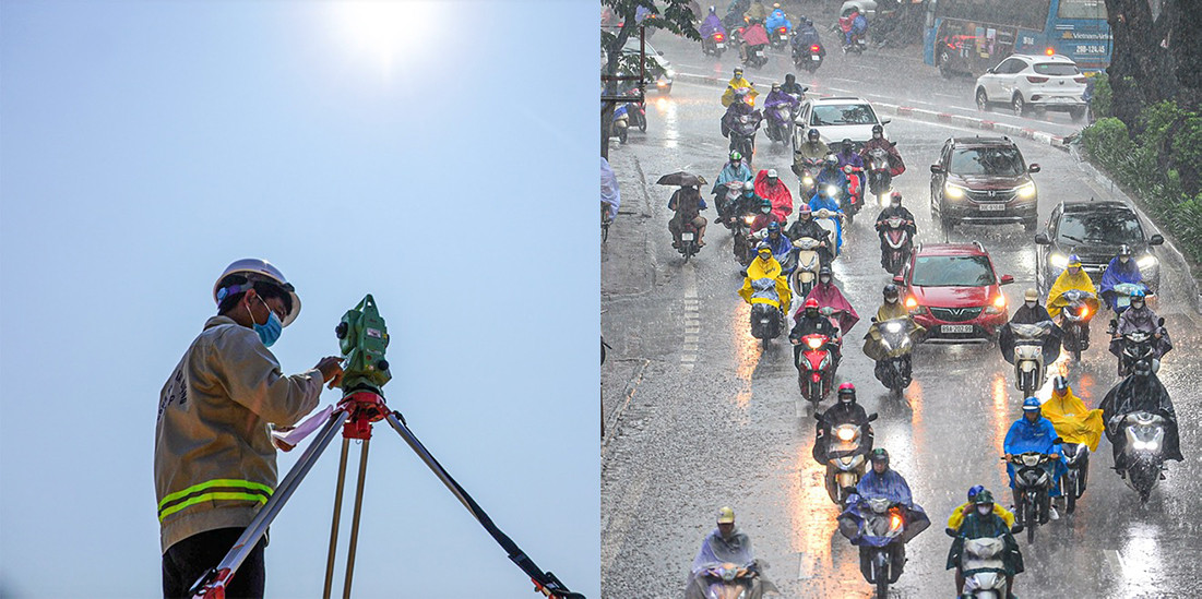 Dự báo thời tiết ngày 16/6: Bắc Bộ nhiều nơi mưa to, Trung Bộ nắng hơn 39 độ C