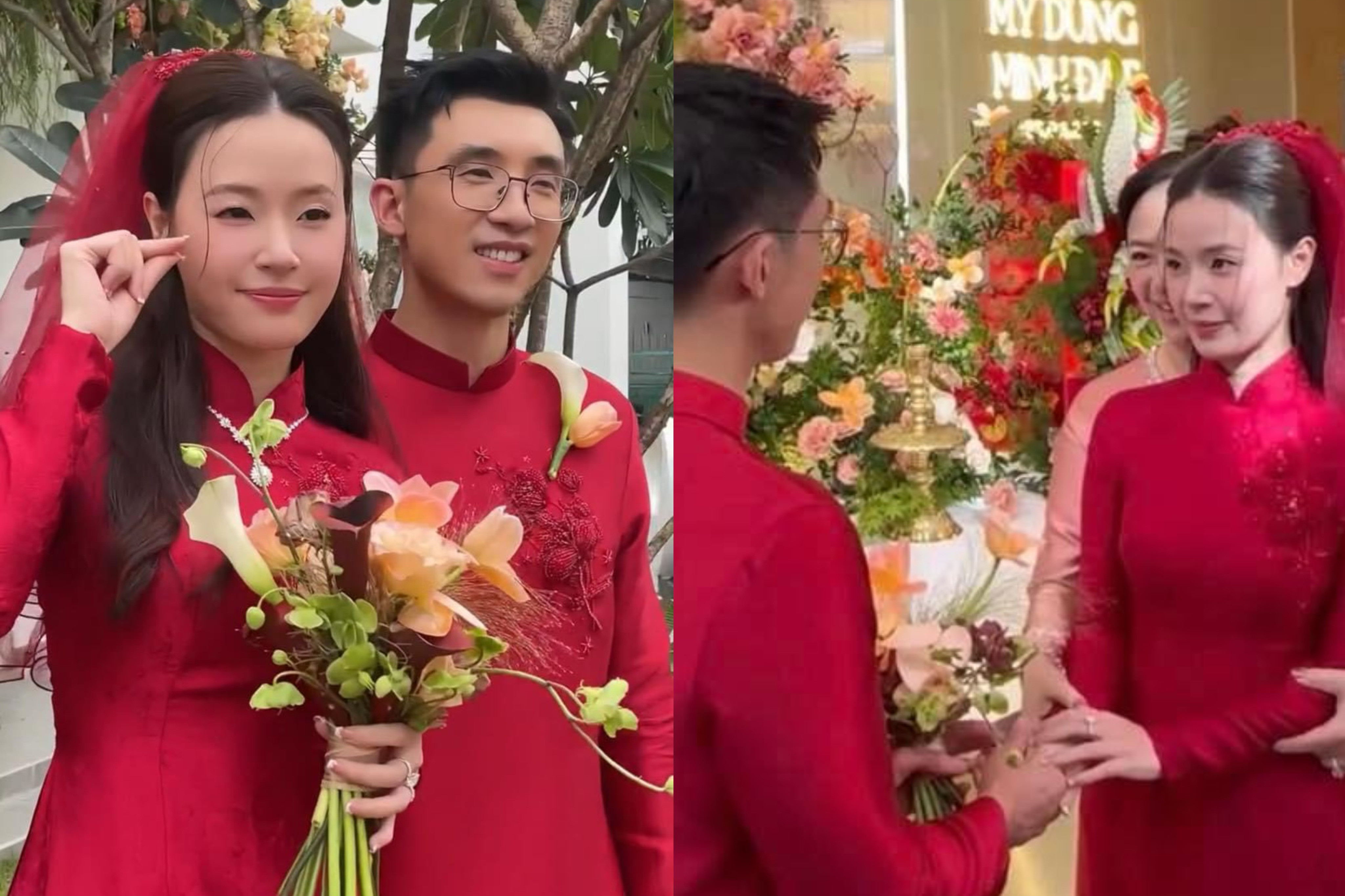 Đám hỏi của Midu và chồng thiếu gia: Cô dâu chú rể tình tứ, dàn bê tráp toàn sao