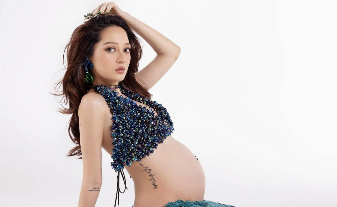 Hé lộ hình ảnh Bảo Anh lúc mang thai 